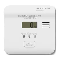 Hekatron CO-Melder Kohlenmonoxidwarnmelder KonexXt CO One Gasmelder Display