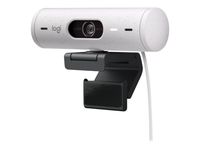 Logitech Webcam BRIO 500 Grauweiß