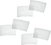 vhbw Set 6x Schutzvlies kompatibel mit Dirt Devil Centrino Cleancontrol M2009-4, M2009-6, M2009-5, M2009-8, M2009-7 Staubsauger - Schutzfilter Weiß