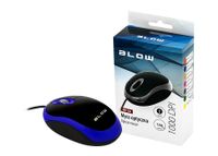 Blow MP-20 Optische Maus blau 1000DPI USB PC Notebook Plug and Play 3 Tasten Scroll