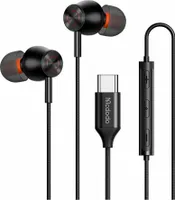 Mcdodo In-Ear, kabelgebundener Kopfhörer, USB-C (schwarz)