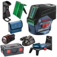 Bosch Kombilaser GCL 2-50 CG 1x 2,0 Ah Li Ion Akku + Zubehör-Set in L-Boxx - 0601066H00