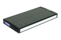 PowerPlus Sephia - Solar USB Power Bank - 9000 mAh - 30 LED Lichtstreifen