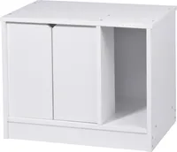 Katzenhöhle Katzenschrank "Zeta", Weiß