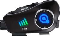 Motorrad-Headset-Helmkamera, DVR-Fahrrekorder, IP66 wasserdichtes Ultraweitwinkelobjektiv Q28 Drahtlose Kamera WiFi Bluetooth