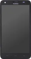Display für Huawei Honor 3X LCD + Rahmen Schwarz Bildschirm Touch