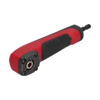 Adapter Shockwave pod kątem prostym, wielofunkcyjny czerwony adapter do wiertarki udarowej 90 stopni