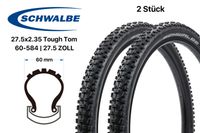 2 Stück 27.5 x 2.35  SCHWALBE Tough Tom Fahrrad Reifen MTB 60-584 K-Guard tire 650B