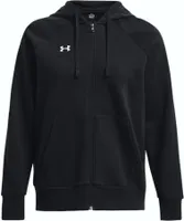 Under Armour Rival Fleece Reißverschlusspullover Schwarz M Frau Schwarz M