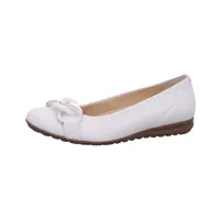 Gabor (0) Elegante Ballerinas - 22.625.50 Damen 31353133323138 Weiß 35 1/2 EU