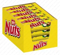 KIOSK BOX Nestle Nut´s gelb 24 Riegel á 42 Gramm