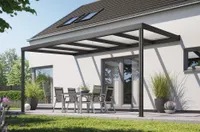 REXOconomy Alu Terrassenüberdachung 4m x 2m