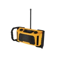 HQ-Power Robustné pracovné rádio s reproduktorom DAB/DAB+/FM pre staveniská a dielne