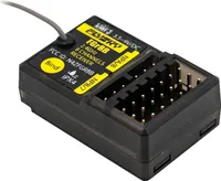 FLYSKY FGR8B 2,4 GHz 8-Kanal-Empfänger PWM / PPM / i-Bus-Ausgang für AFHDS3-Sender RF-Module PL18 / NB4 / NB4 Lite / FRM302 RC Car Boat Fernsteuerung RC-Auto Boot Empfänger