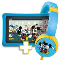 Disney Mickey and Friends Kinder Tablet & Kopfhörer Set 7" - 500+ Spiele und Apps - Bumper
