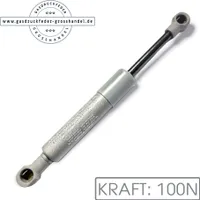 Gasdruckfeder Ersatz für LIFT-O-MAT 100N 195mm Gasdruckdämpfer Kesseböhmer Liftomat Küche