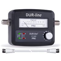 DUR-LINE SF 2400 Satfinder mit Zeiger- und LED-Anzeige