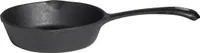 Gusspfanne mit Stiel - Grillpfanne aus Gusseisen - D: 16cm - Feuerpfanne - 0,5l - rund