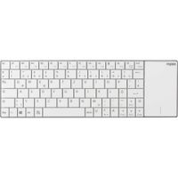 Rapoo E2710 Weiß Kabellose Touch-Tastatur