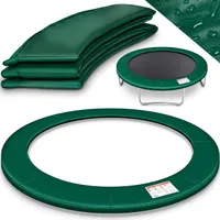 KIDUKU® kryt okrajů trampolíny zelený Ø244 cm kryt pružin odolný proti roztržení ochrany okrajů