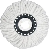 Verdickter Rotierender Moppkopf, Runder Ersatzkopf, Moppzubehör, Heimreinigungswerkzeug, Universal Spin Mop Köpfe, Reinigungsmop Nachfüllkopf Für Standard Rotary Mops, Schwarz