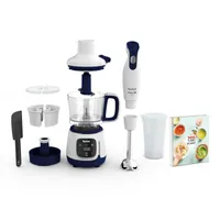 Tefal Yummy Gourmet Dampfgarer und Mixer HB55W430
