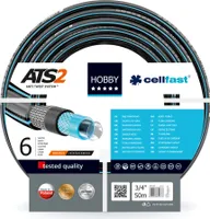 CELLFAST HOBBY ATS2 Gartenschlauch 50 m über dem Boden Schwarz, Blau