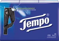Čtyřvrstvé kapesníky Tempo Cotton Touch Gentle 6x10 kusů