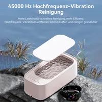 Ultraschallreiniger 300 ml Ultraschallreiniger für Gläser, Ringe, Münzen, Fingerringe, Pfennige, Zahnersatz.