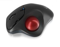 KeySonic KSM-6101RF-EGT Ergonomische Trackball Maus