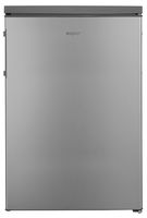 Exquisit Kühlschrank KS16-V-H-010D inoxlook | Standgerät | 134 l Volumen | Inoxlook