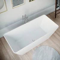 Duravit DuraStor freistehende Badewanne aus Acryl – 170 x 75 cm