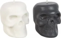 Schwarz-Weiße Totenkopf Duft Kerzen Sortiert 1 Stück