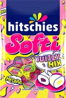 hitschies Softi Juizzy Mix Kaubonbons mit flüssigem Kern 90g