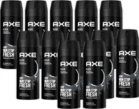 Axe Black 12 x 150 ml Deospray Deodorant Deo Spray Bodyspray Deodorant Spray Deo neues Design Set