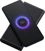 Xiaomi Mi Wireless Lithium Polymer (LiPo) 10000 mAh Kabelloses Aufladen Schwarz