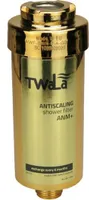 TWaLa Duschfilter Gold Wasserfilter gegen Kalk/Chlor Shower filter AWF-SWR-P-ANM-GD