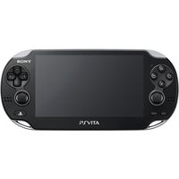 Sony PlayStation Vita 12,7 cm (5 Zoll) Display Touchscreen OLED Handheld-Spielekonsole - Schwarz - 16:9 - 960 x 544 - ARM 2 GHz - 512 MB Speicher Imagination SGX543MP4+ - Wireless LAN - Bluetooth