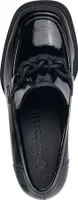 MARCO TOZZI Damen Pumps Trotteur Brush Lack Kettendetail Karree 2-24410-41, Größe:41 EU, Farbe:Mehrfarbig
