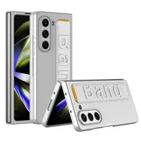 Pro Samsung Galaxy Z Fold5 5G Nárazuvzdorné pouzdro na mobilní telefon + držák na zápěstí