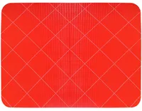 friedola rote Küchen - Schutzmatte 40x31 cm  Abtropfmatte Tischmatte