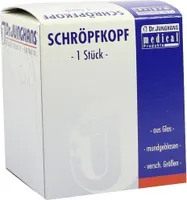 Cuppingová hlava 3 cm sklo 1 ks