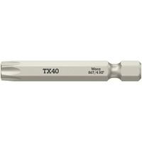 Bit 867 TORX® HF 1/4 Zoll TX 40 L.50mm o.Farbleitsystem WERA 05060511001