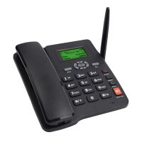 Unterstuetzung für schnurloses Telefon Desktop-Telefon GSM 850/900/1800 / 1900MHZ Dual-SIM-Karte 2G Festes drahtloses Telefo