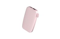 FRESH 'N REBEL Powerbank 6000mAh mit USB-C Anschluss, Fast Charging, Farbe:Pink