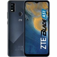 ZTE Blade A52 - Smartphone 6,52" HD+, 2GB RAM, 64GB Speicher, 5000 mAh Akku, Fingerabdruckleser, Triple 13MP Kamera, Grau