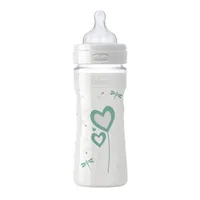 Chicco Nature Glasflasche mit Silikonsauger 0m 240ml
