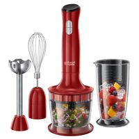 Russell Hobbs 3-In-1 Stabmixer Desire Rot 500W