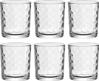 Dessertgläser Glas 240 ml Set 12 Stk., Universelle Nachtisch Gläser, Ideal als Trinkgläser, Eisbecher, Dessertschalen aus Glas