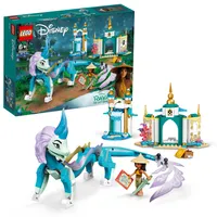 LEGO 43184 Disney Princess Raya und der Sisu Drache, Spielzeug aus dem Film Raya und der letzte Drache mit Drachen als Figur und Mini-Puppe von Raya
